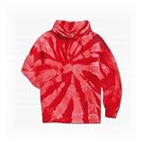 Tie-Dyed Tone-on-Tone Swirl Hooded Sweatshirt