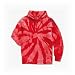 Tie-Dyed Tone-on-Tone Swirl Hooded Sweatshirt