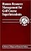 Human Resource Management for Golf Course Superintendents