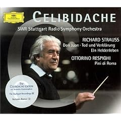 Celibidache Conducts Strauss and Respighi