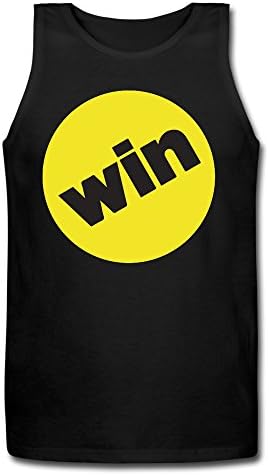 Men Win Emoji Clasic Yellow Round Funny Cool 2016 Tank Top