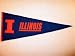 University of Illinois Fighting Illini - NCAA College Traditions (Pennants)