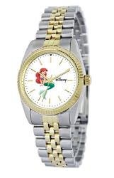 Disney Women's D122S776 Ariel Two-Tone Bracelet Watch