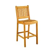 Charleston Bar-Height Chair - Oiled Finish