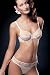  : Chantilly underwire bra 40DD (label 40E)/Ivory