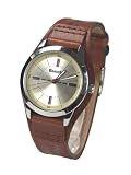 Bench BC0028LBR Watch with Light Brown Leather Strap and Beige Dial