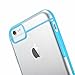 iPhone 6 / iPhone 6S Case - Poetic [Atmosphere Series] - [Lightweight] [Slim-Fit] Slim-Fit Tranparent Hybrid Case for Apple iPhone 6 /iPhone 6S 4.7inch Clear/Light Blue (3 Year Manufacturer Warranty From Poetic)