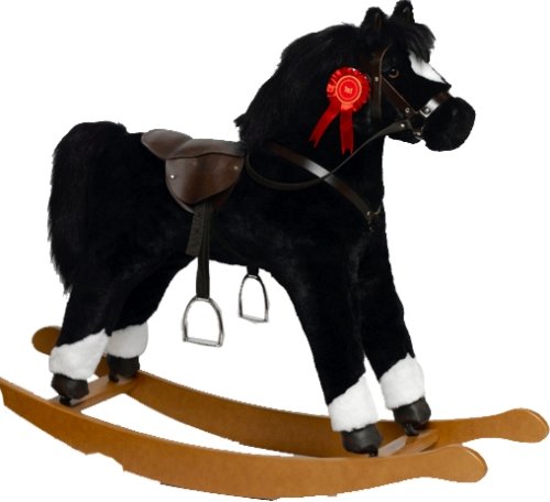 Childrens Toyshop  Toys : Horse Rocker Medium Black