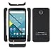 Google Nexus 6 Battery Case, Meixinde 4200mAh Rechargeable Backup Battery Charger Power Bank Pack Compact Slim Fit Protective Cover with Stand for Google Nexus 6 - Black