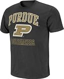 Purdue Boilermakers Black Outfield Slub Knit T-Shirt