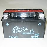 Scooter Battery, 12V TX7A-BS for Buddy 125, Vino 125, People S