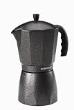 Farberware 12-Cup Stovetop Espresso Maker, Charcoal Pebbled Finish