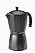 Farberware 12-Cup Stovetop Espresso Maker, Charcoal Pebbled Finish