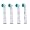 Braun Oral-B EB17-4 Precision Clean Replacement Rechargeable Toothbrush Heads 4 Pack