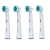 Braun Oral-B EB17-4 Precision Clean Replacement Rechargeable Toothbrush Heads 4 Pack