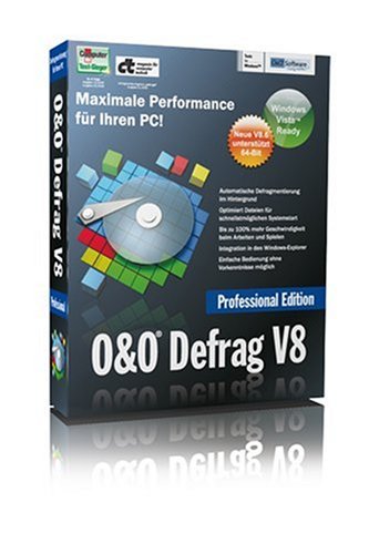 O&O Defrag V8.0 Professional Single Computer