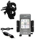 Pharos PTL600 Auto Vent Holder with Car Charger - Uses Gomadic TipExchange