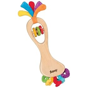 Sassy Earth Brights Wooden Simply Natural Toy