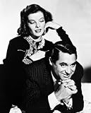 CARY GRANT AND KATHARINE HEPBURN 8X10 B&W PHOTO