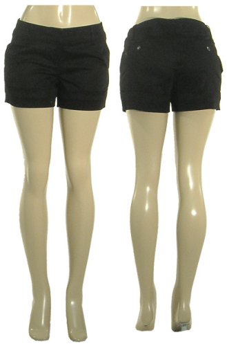 SELE Stretch Bermuda Shorts W/ Tab Waist