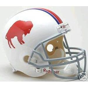 Buffalo Bills 1965-1973 Deluxe Replica Throwback Full Size Helmet (Quantity of 1)