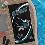San Jose Sharks Beach Towel
