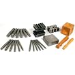 18 Dapping Punches Steel Forming Block Tools