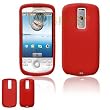 Red Transparent Silicone Skin Cover Case Cell Phone Protector for HTC Google G2