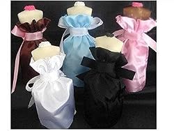 Bridesmaids Chocolate Dolls With Satin Dress - White Chocolate, Chocolate