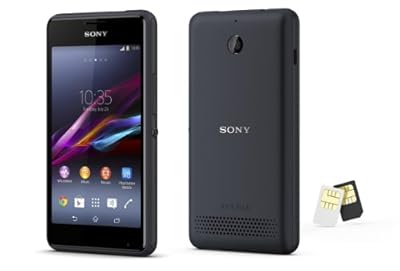 Sony Xperia E1 (Dual SIM, White, 2GB)