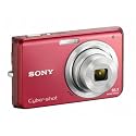 Sony Cybershot DSC-W180 10.1MP Digital Camera with 3x SteadyShot Stabilized Zoom and 2.7-inch LCD (Red)