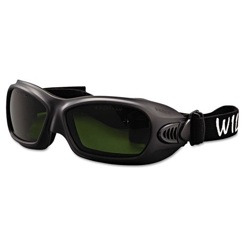 Jackson Safety* V80 WildCat Cutting Goggles, Black Frame, Shade 3.0