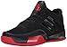 adidas Performance Men's 3 Series 2015 Basketball Shoe, Black/Black/Red, 7 M US