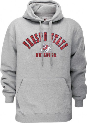 Buy Fresno State Bulldogs Campus Yard Hooded Sweatshirt