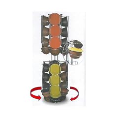 Dolce Gusto Kapselhalter neu drehbar mit neuem Entnahmeschacht von James Premium passend f�r 32 Kapseln im Edelstahldesign