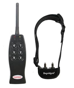 Dogwidgets® DW-3 Remote 1 Dog Training Shock Collar with Vibration