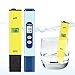 Ph & TDS Meter Set, Combo of +/- 0.1ph High Accuracy Ph Meter and +/- 2% Readout Accuracy TDS Meter