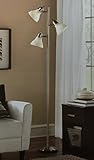 UPC 798919603091 product image for Mainstays 54 Track Tree Floor Lamp, Brushed Steel | upcitemdb.com