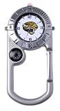 NFL Kids' JG10036 Jacksonville Jaguars Stand Out Silver-Tone Clip-On Watch