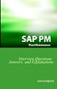 SAP PM Interview Questions, Answers, and Explanations