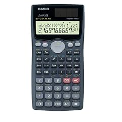 CASIO FX-991MS Technisch-Wissenschaftlicher Taschenrechner 10+2 Stellen, 401 Funktionen, Solar/Batterie, CALC-Funktion
