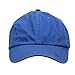 Youth Washed Chino Twill Cap-Royal OSFM