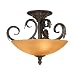 32041 - Athenian Semi Flush/Hang Convertible