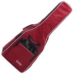 Rocktile ASBAG-R 1/2 Klassik-Gitarrentasche (gepolstert mit Rucksackgarnitur) weinrot