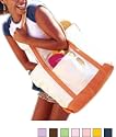 HYP - 16oz Cotton Canvas Print Beach Tote Bag (HY801)