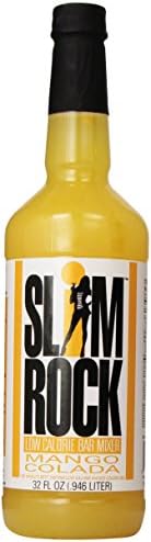 SLIMROCK Low Calorie Bar Mixer, Mango Colada, 32 Oz