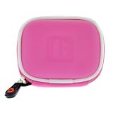 Magenta Premium Unviersal Bluetooth Headset Pouch Carrying Case for Jabra BT125 BT135 BT160 BT185 BT2040 BT3010 BT350 BT5010, Nokia BH-900 BH-803 BH-800 BH-703 BH-700 BH-602 BH-302 BH-211 BH-202 BH-208 BH-201 HS-26W, Sony Ericsson HBH-PV702 HBH-PV708 HBH-PV703 HBH-PV710, BlueAnt Z9 Z9i X3 V1 V12, Samsung WEP700 WEP500 WEP 350 WEP301 WEP210 WEP200 WEP180, Plantronics Discovery 925 665 655 645 640E Plantronics Voyager 855 815 Plantronics Explorer 3