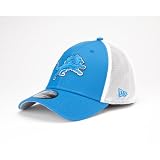 NFL Unisex Adult Detroit Lions QB Sneak 3930 Cap (Blue, Medium/Large)