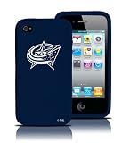 iPhone 4 and 4S Silicone Case - Columbus Blue Jackets