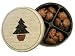 Pecan Pokies (Pecans, Caramel & Milk Chocolate), 9 oz. Designer Holiday Tin